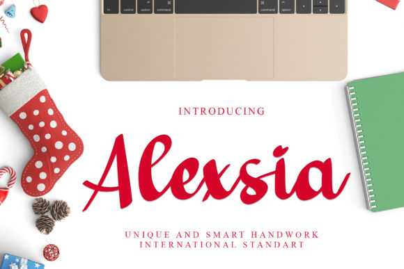 Alexsia: A Sweet and Cursive Font for Elegant Branding