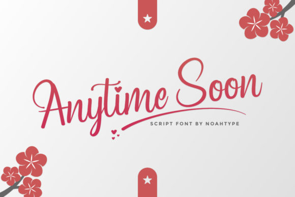 Anytime Soon: A Graceful Script Font for Makers