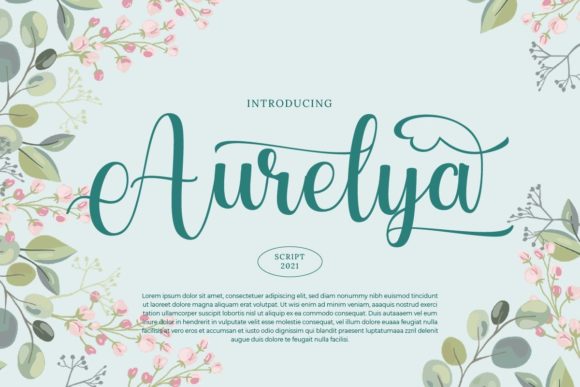 Aurelya: A Handwritten Font for Elegant Editorial Design