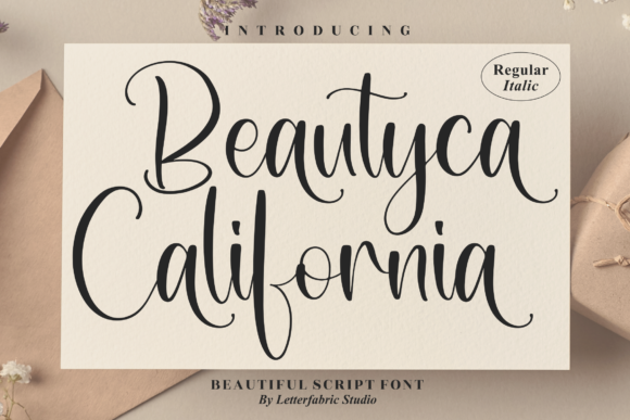Beautyca California: The Perfect Script Font for Elegant Campaigns
