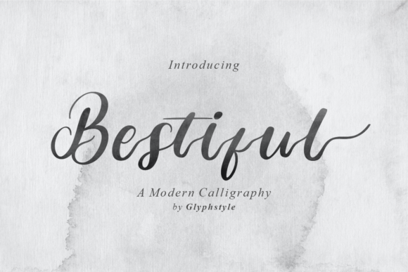 Bestiful: A Versatile Script Font for Elegant Branding