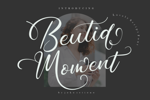 Beutiq Moment: A Handwritten Font for Elegant Creations