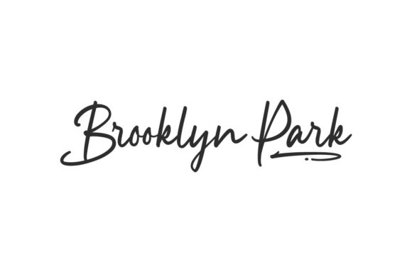 Brooklyn Park: A Handwritten Font for Timeless Branding