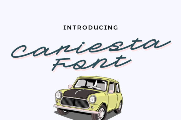 Cariesta: A Script Font with Modern Charm