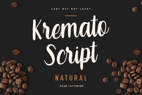 Charming and Elegant Kremato Font for Crafters