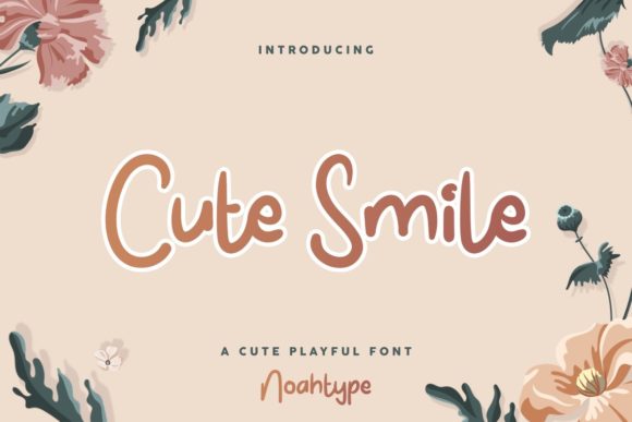 Cute Smile: A Charming Script Font for Web Design