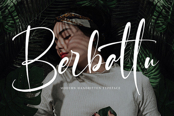 Discover Berbattu: A Magical Script Font for Editorial Design