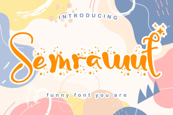 Discover Semrawut: A Timeless Handwritten Font for Branding