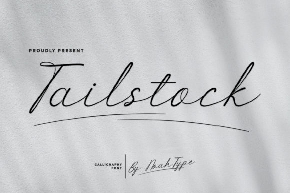 Elevate Your Brand with Tailstock: A Graceful Script Font