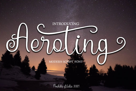 Elevate Your Campaigns with Aeroting Font