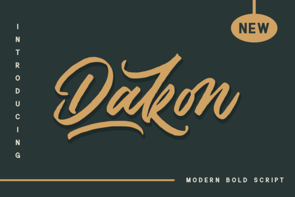 Elevate Your Handmade Creations with Dakon Font