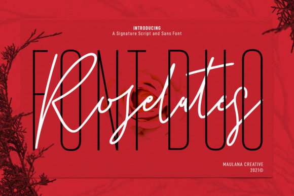 Elevate Your Web Design with Roselates Duo Font