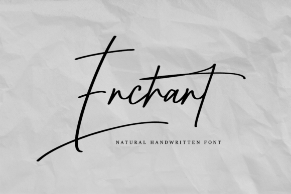 Enchant: A Graceful Script Font for Elegant Branding