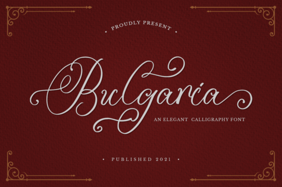 Enhance Your Brand with Bulgaria: A Delicate Script Font