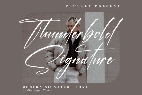 Enhance Your Brand with Thunderbold Signature Font