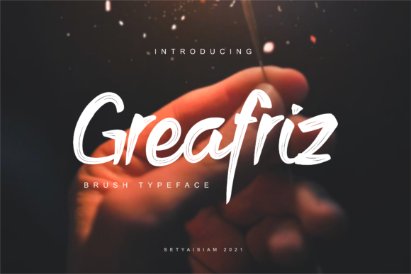 Enhance Your Campaigns with Greafriz, the Cool Handwritten Font