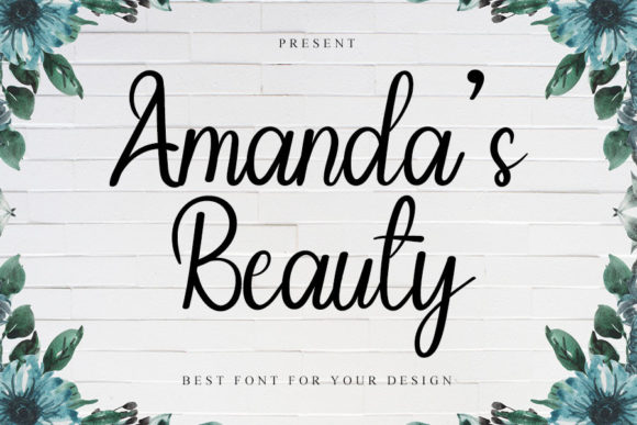 Enhance Your Handmade Creations with Amanda s Beauty Font