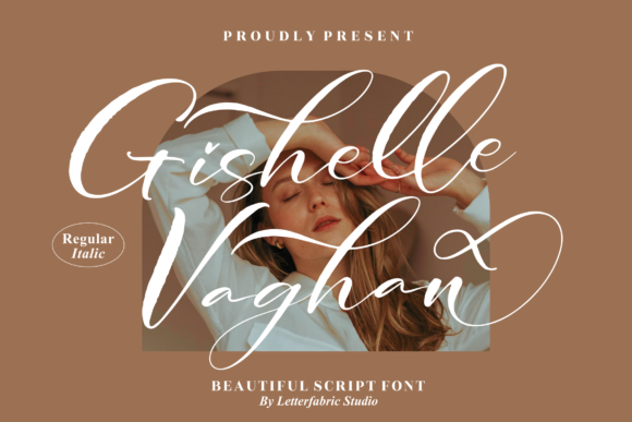 Gishelle Vaghan: A Graceful Script Font for Editorial Elegance