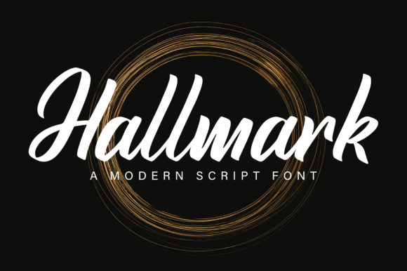 Hallmark: A Handwritten Font for Crafters and Creators