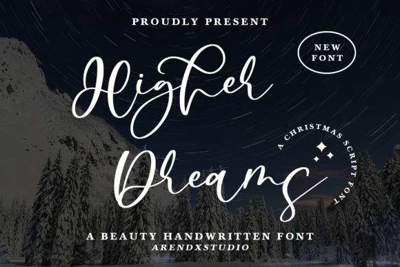 Higher Dreams: A Charming Script Font for Web Design