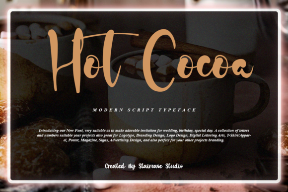 Hot Cocoa: A Charming Handwritten Font for Your Brand