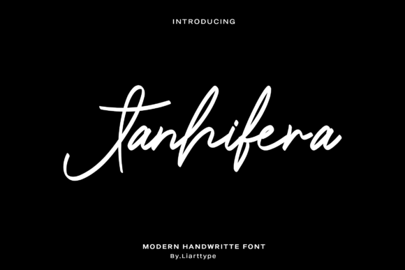 Janhifera: A Charming and Elegant Script Font for Editorial Design