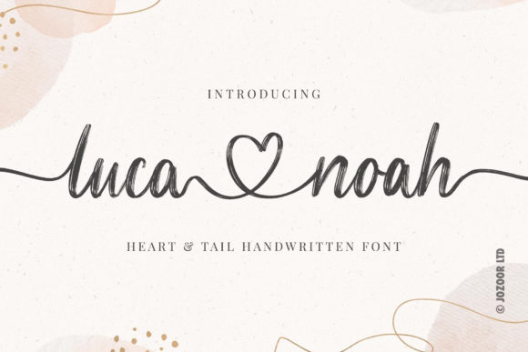 Luca Noah: The Perfect Calligraphy Font for Engaging Visuals