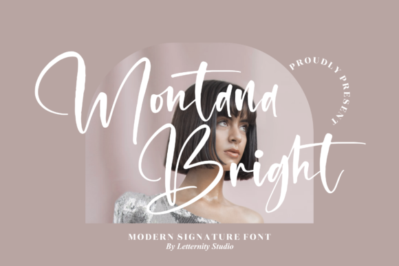 Montana Bright: A Premium Font for Elegant Campaigns