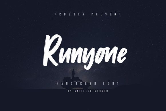 Runyone: A Handwritten Font for Captivating Web Designs