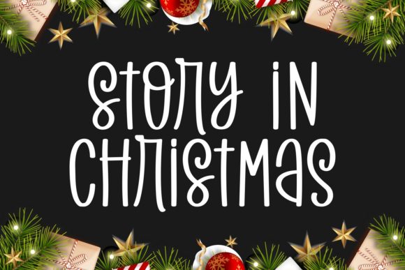 Story in Christmas: A Charming Handwritten Font for Crafters