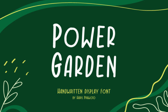 Unleash Creativity with Power Garden Font