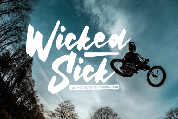 Wicked Sick: A Playful Script Font for Creative Branding